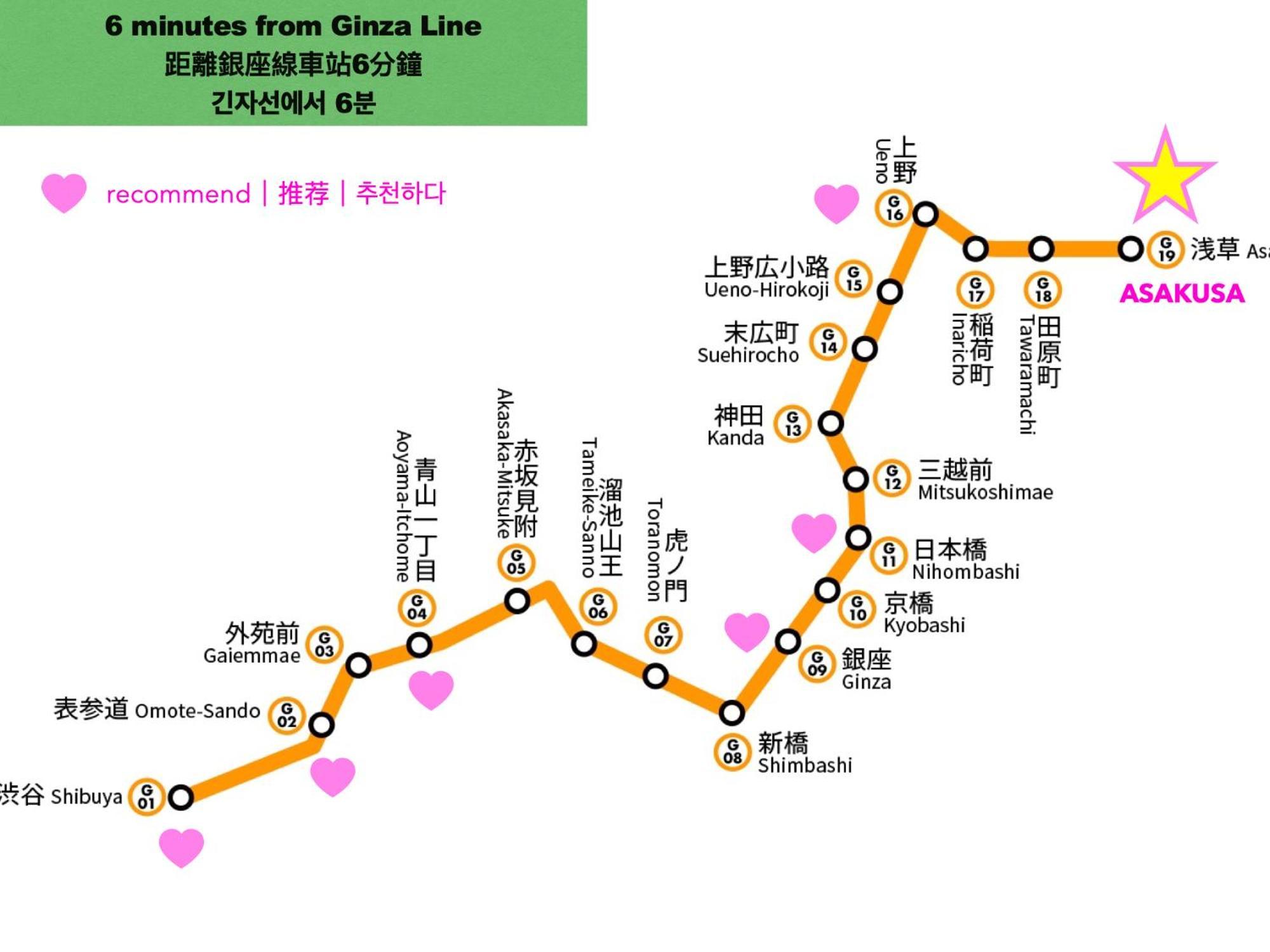Appartamento 浅草寺3分｜浅草駅6分｜開放的｜畳寝室｜2-6人｜成田&羽田空港直通 Tokyo Esterno foto